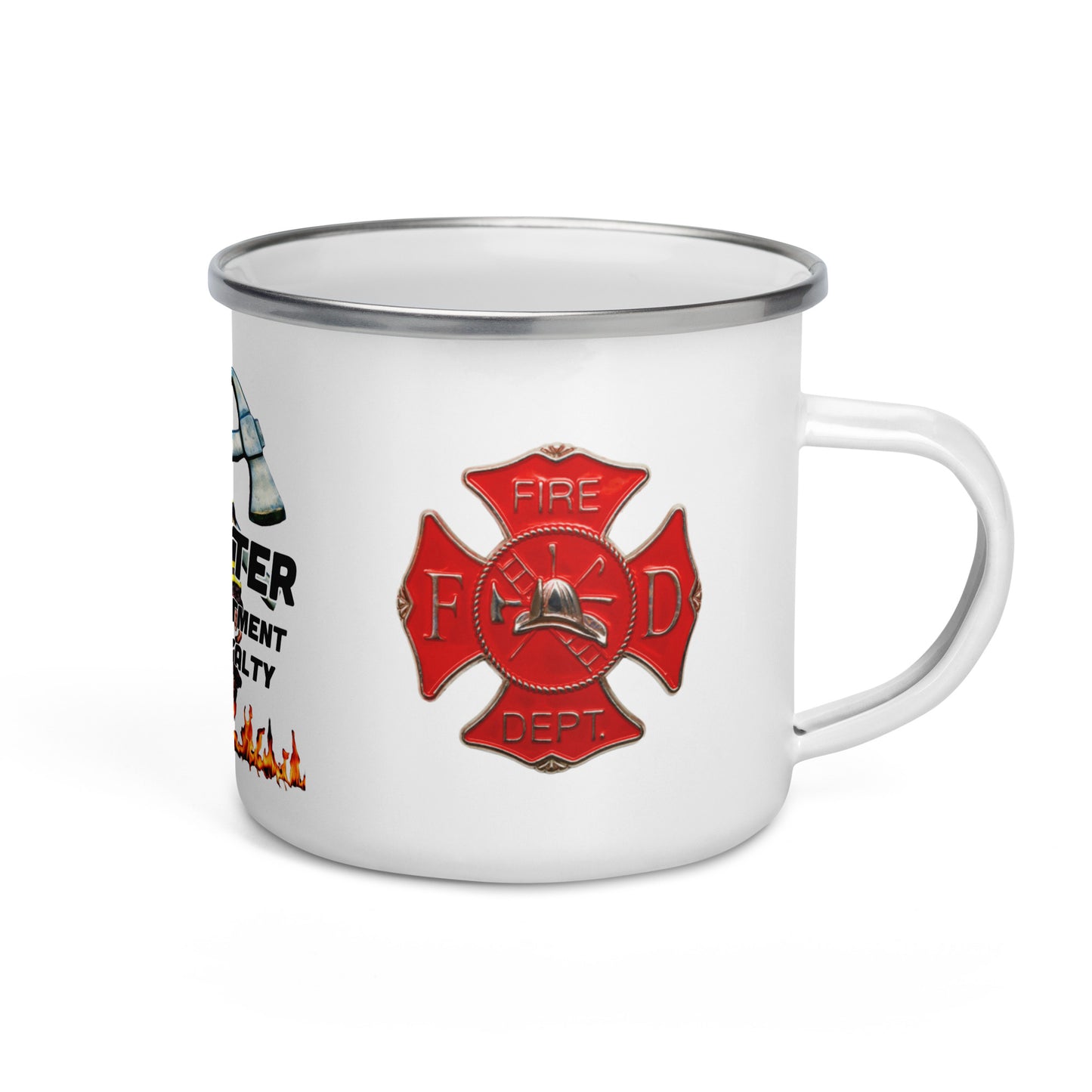 Firefighter 954 Enamel Mug