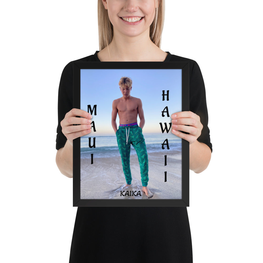 Kaika 954 Model Framed poster