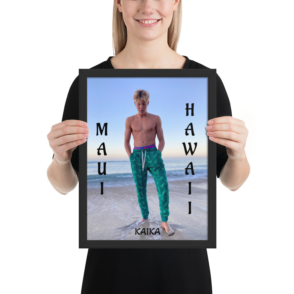 Kaika 954 Model Framed poster