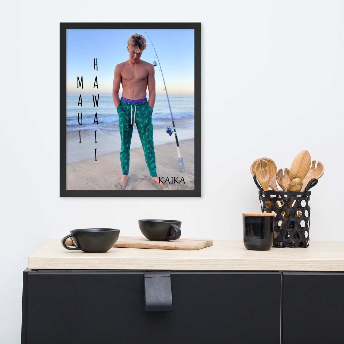 Kaika 954 Model Framed poster