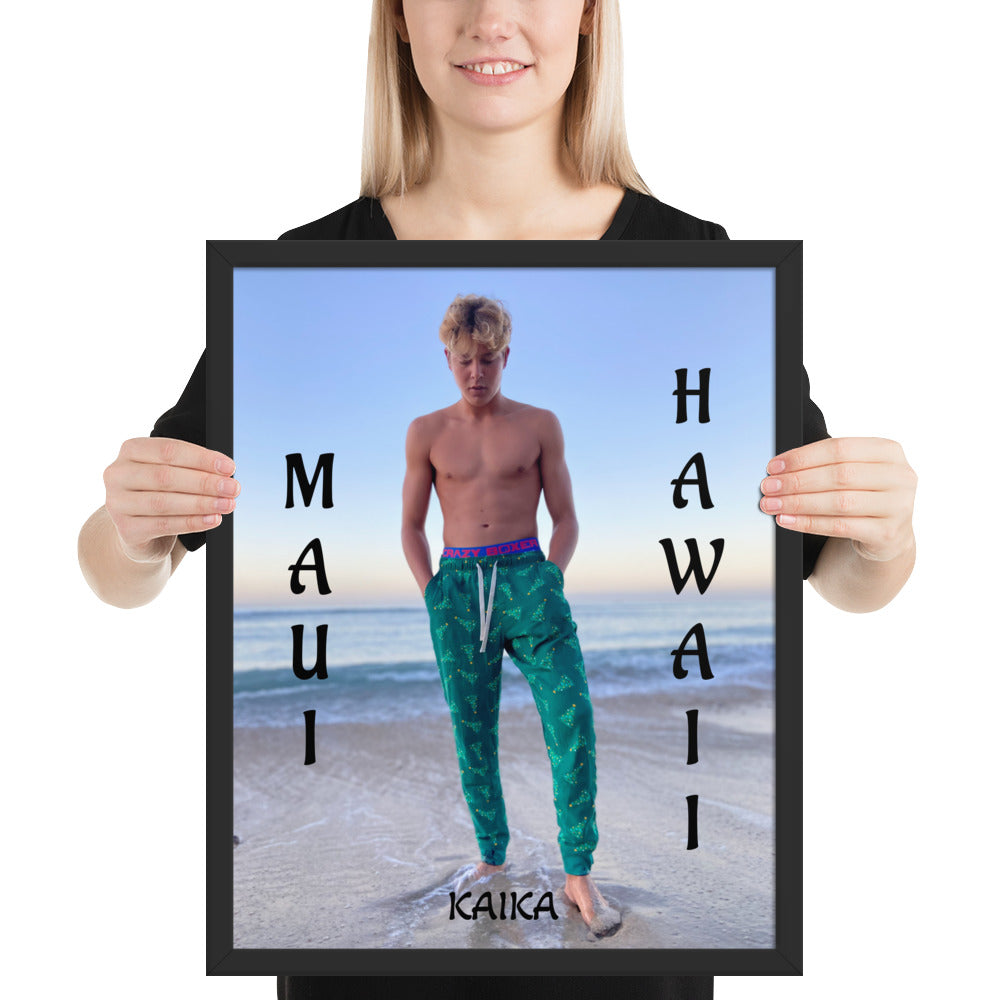 Kaika 954 Model Framed poster