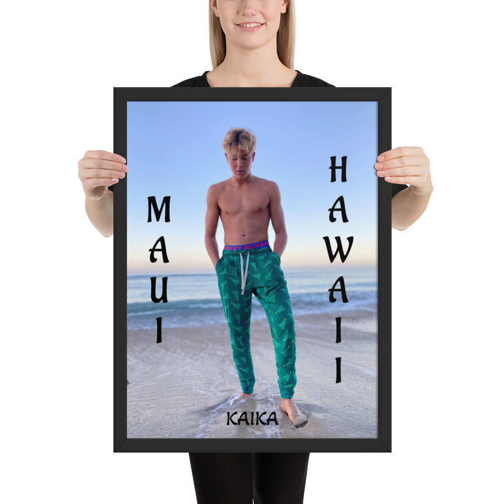 Kaika 954 Model Framed poster