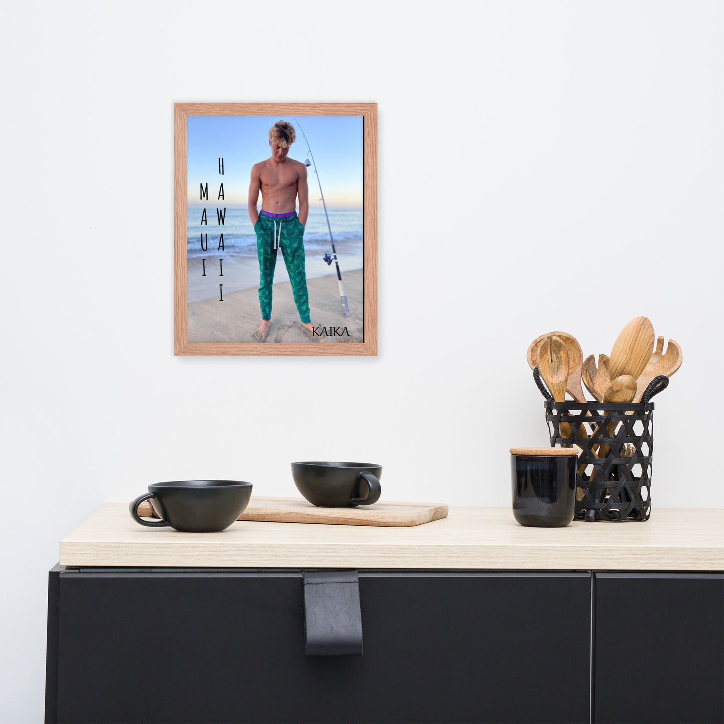 Kaika 954 Model Framed poster