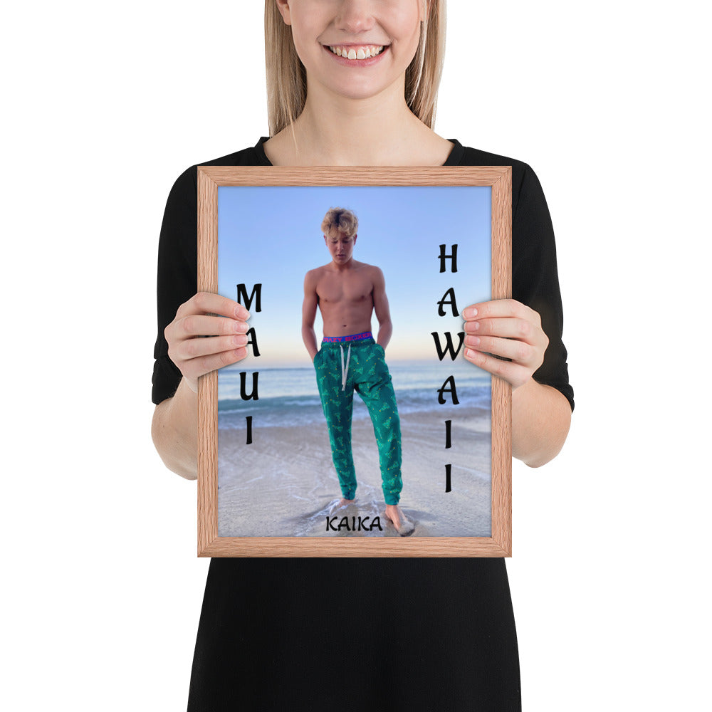Kaika 954 Model Framed poster