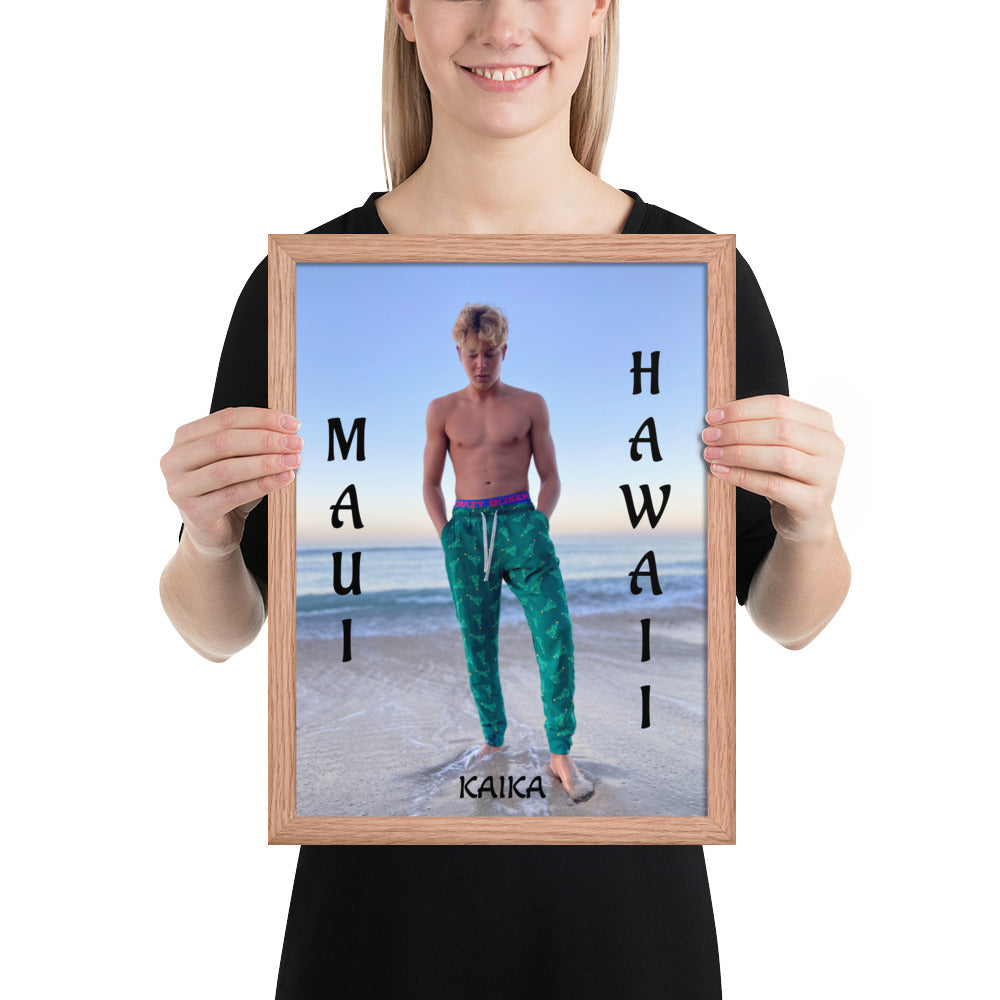 Kaika 954 Model Framed poster