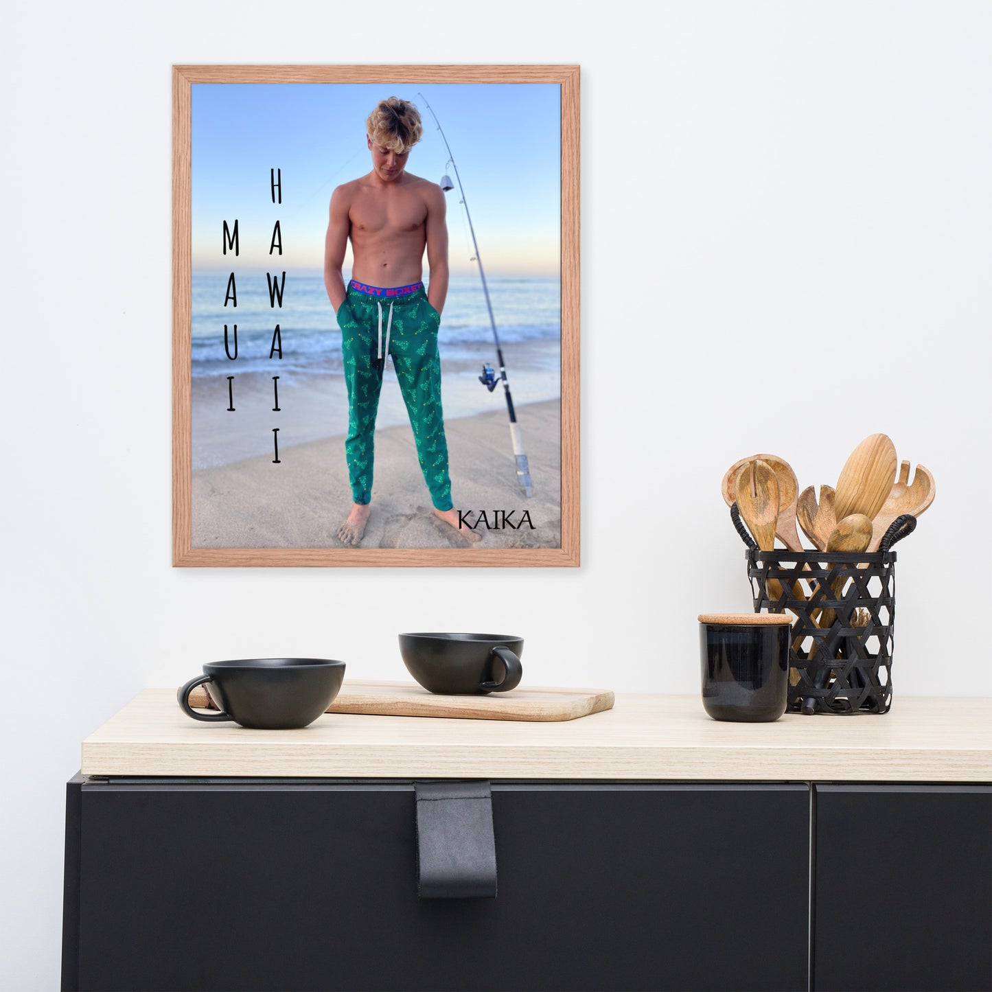 Kaika 954 Model Framed poster