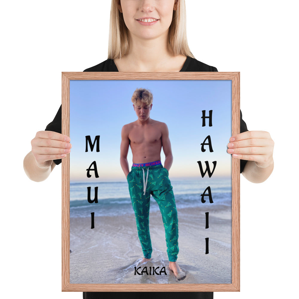 Kaika 954 Model Framed poster