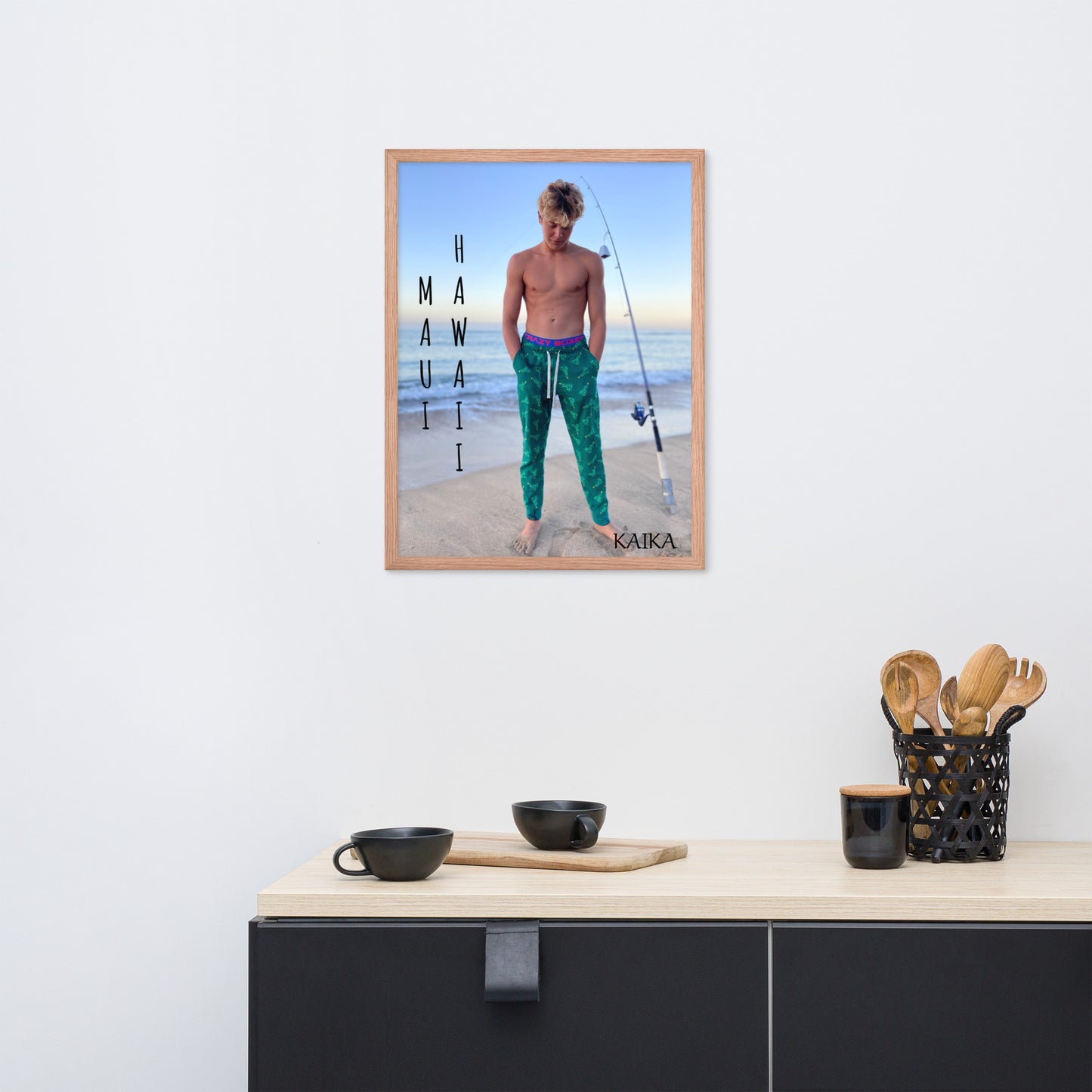 Kaika 954 Model Framed poster