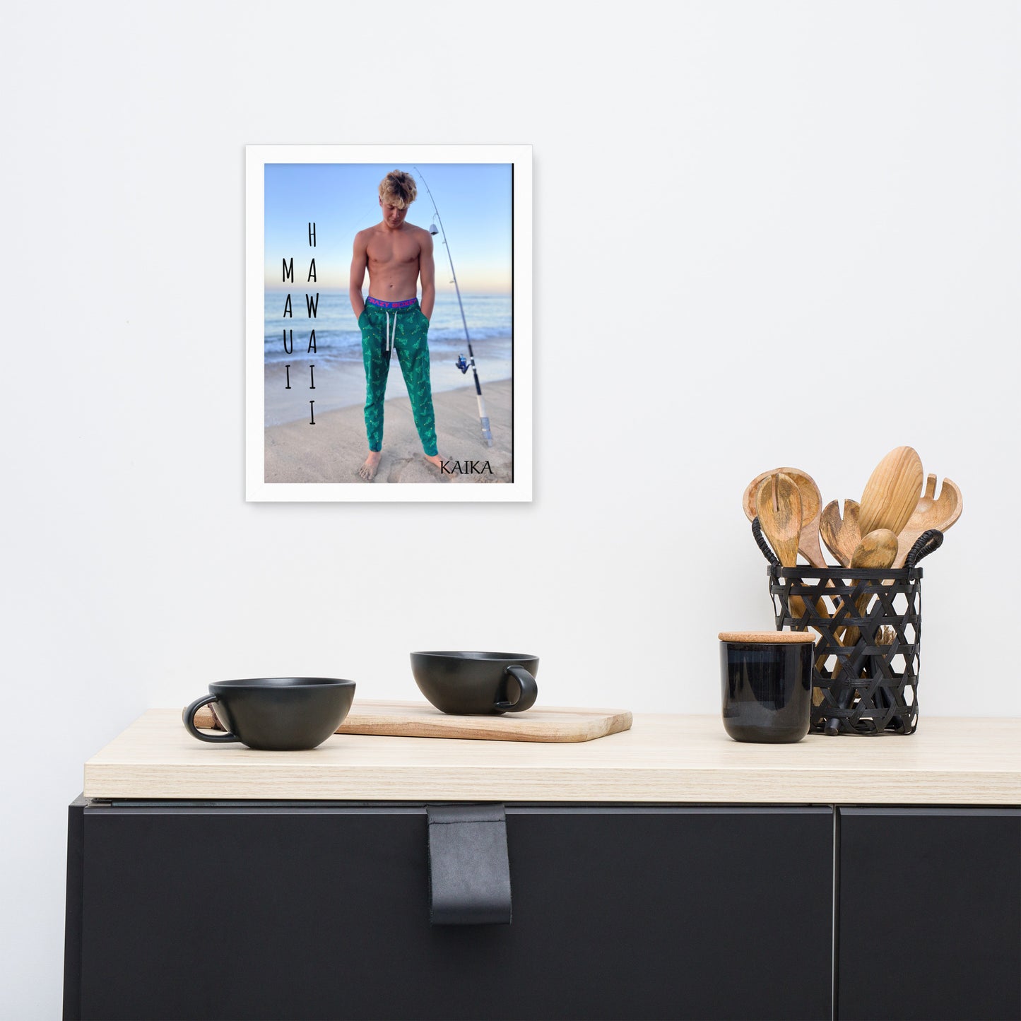 Kaika 954 Model Framed poster