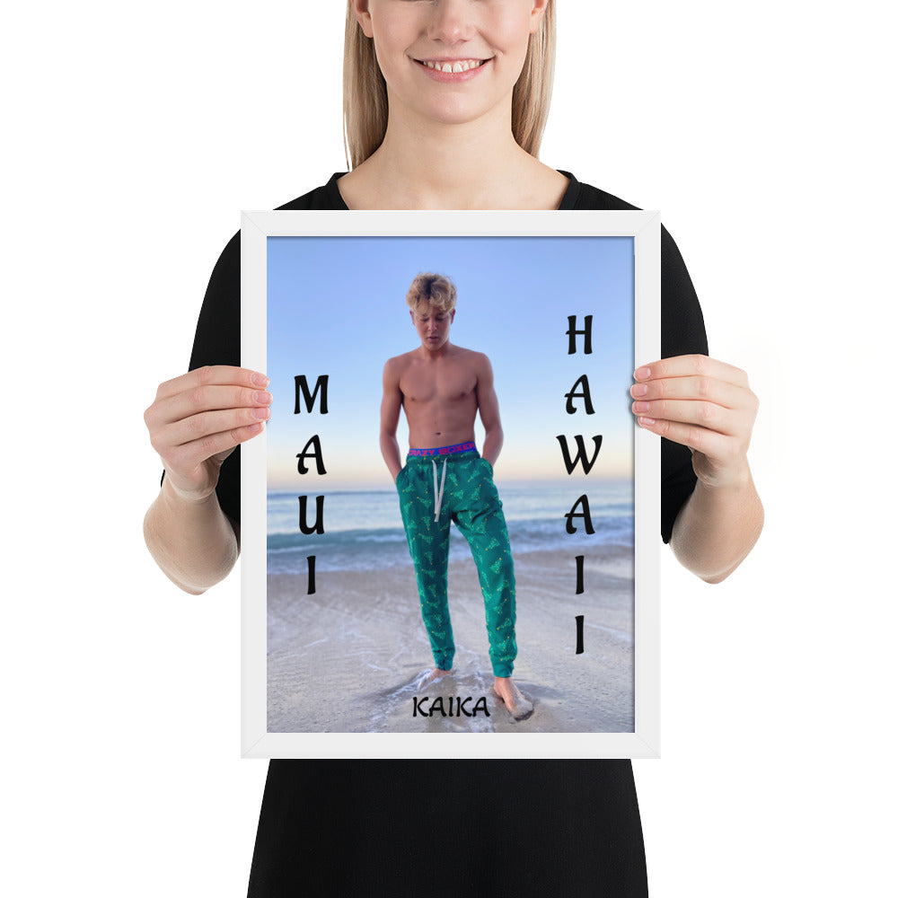 Kaika 954 Model Framed poster
