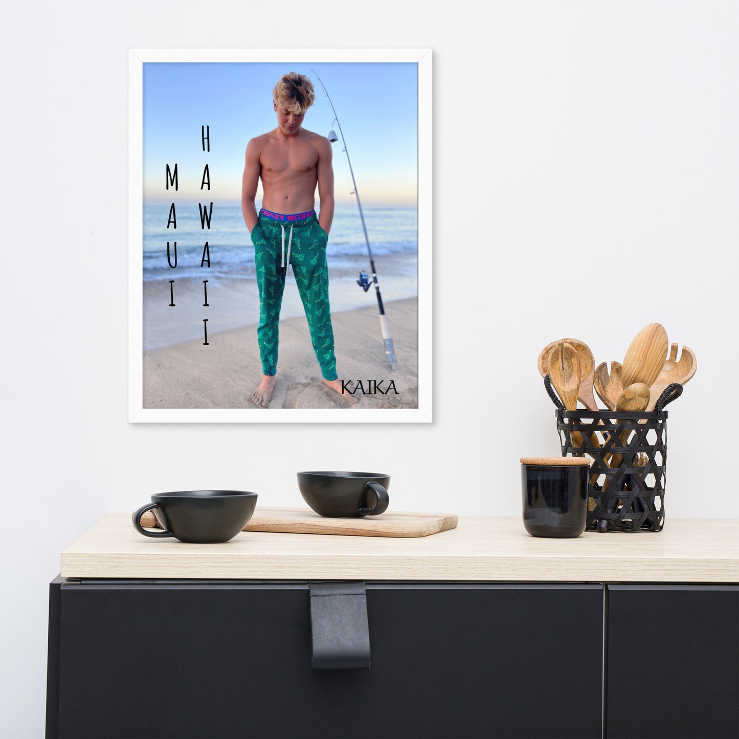 Kaika 954 Model Framed poster