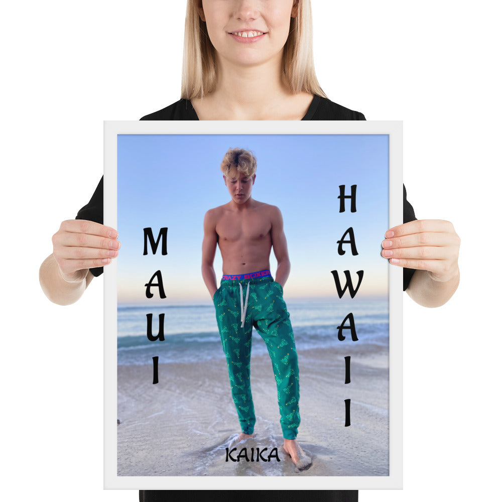 Kaika 954 Model Framed poster