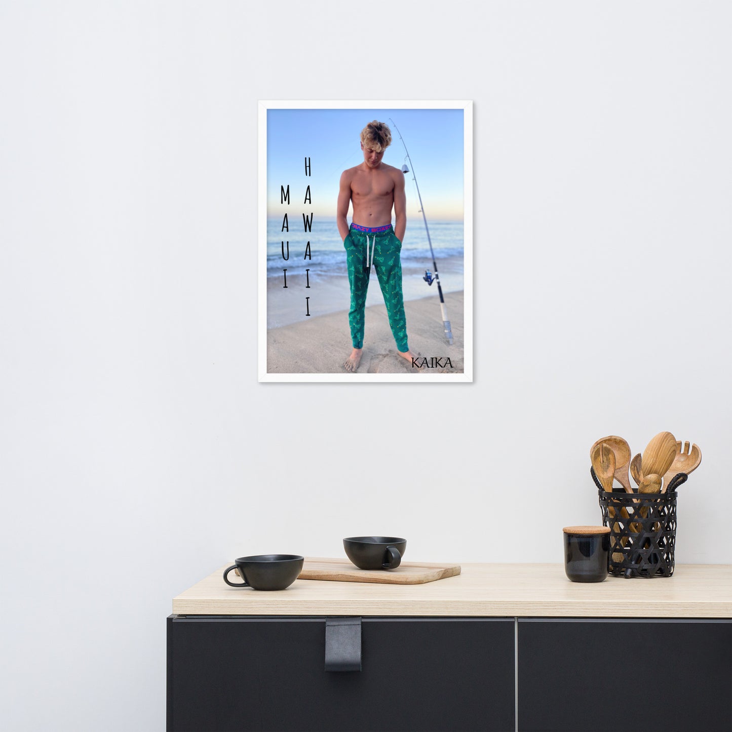 Kaika 954 Model Framed poster