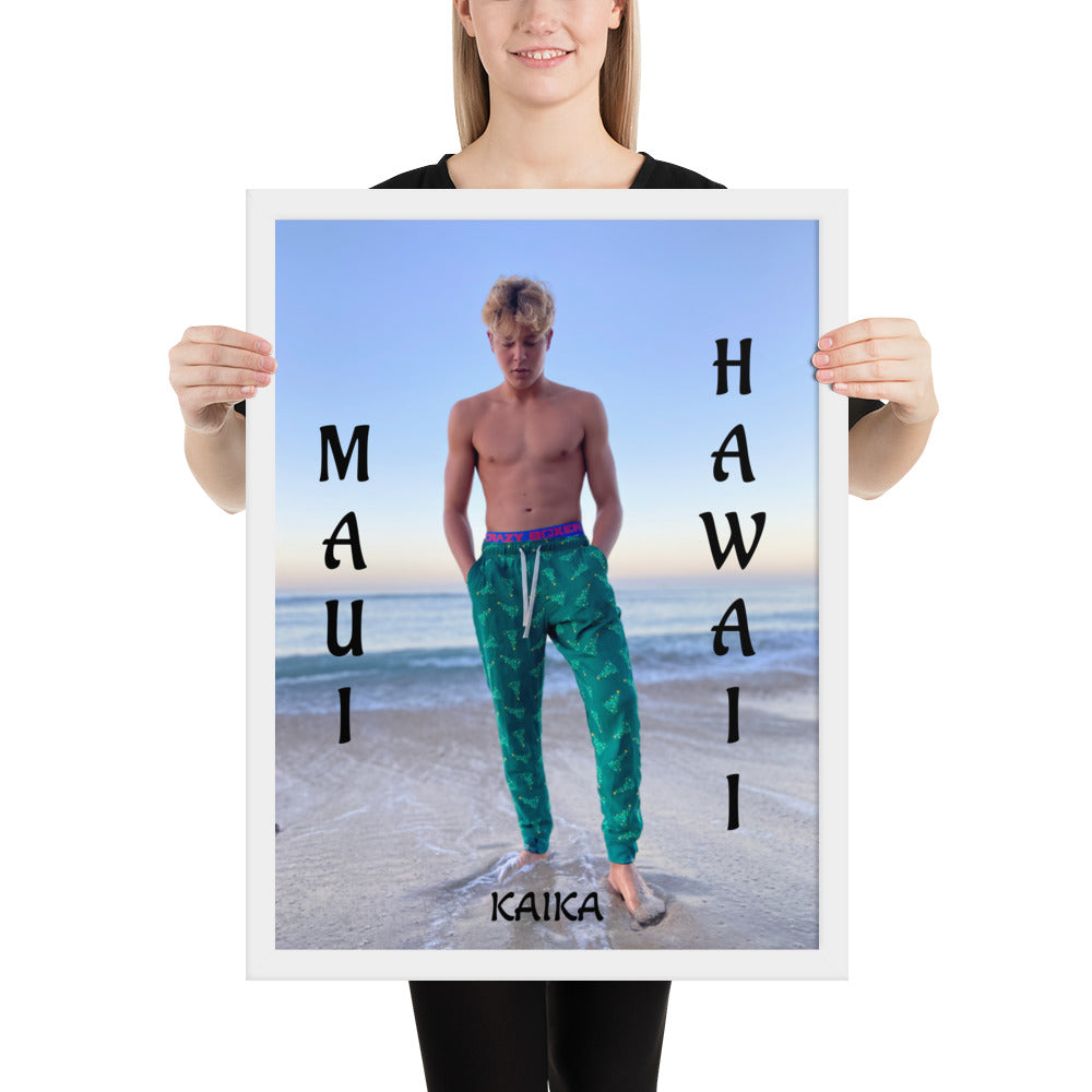 Kaika 954 Model Framed poster