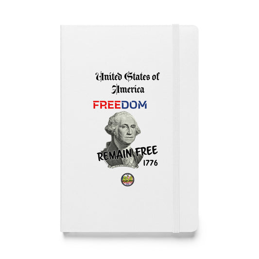 Remain Free 954 Signature Hardcover bound notebook