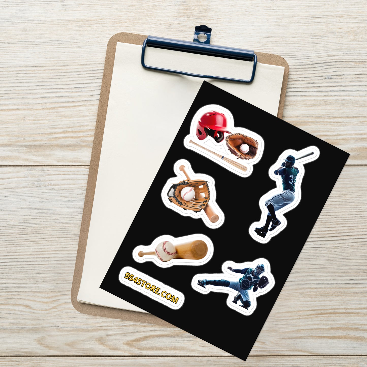 Baseball 954 Signature Stickers