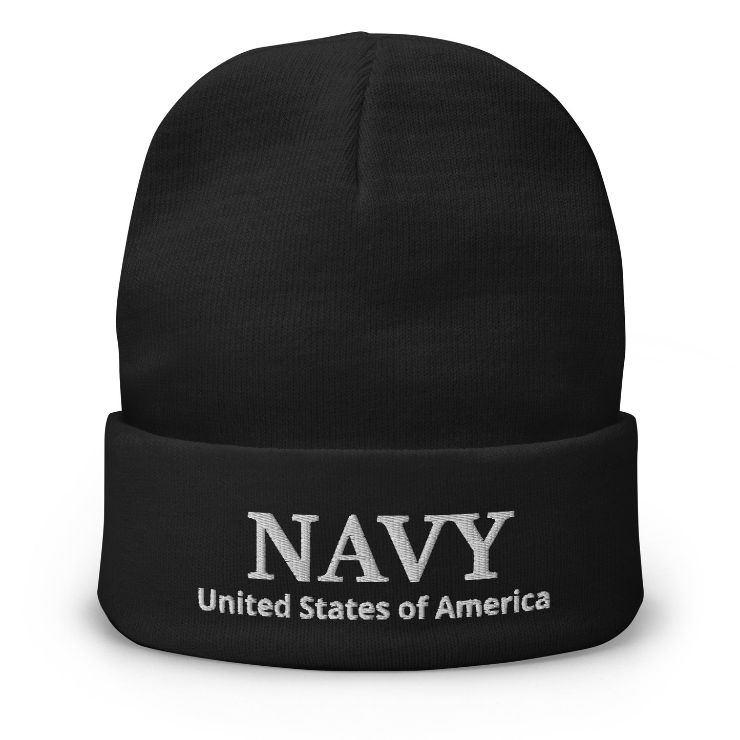 U.S. Navy Embroidered Beanie