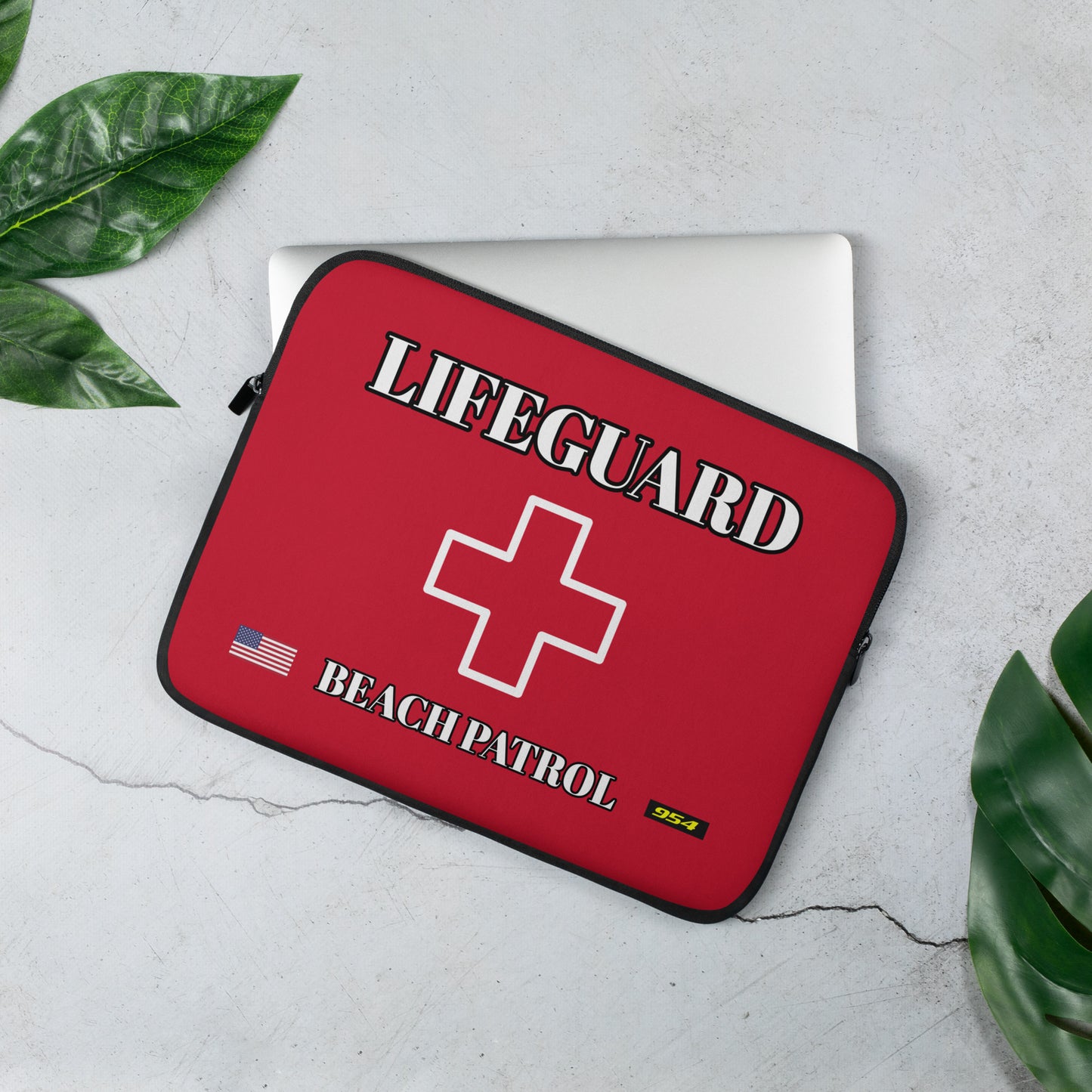 Ocean City 954 Lifeguard Laptop Sleeve