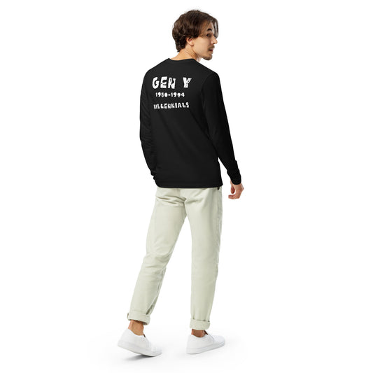 GEN Y 954 Siganture Long Sleeve Fitted Crew