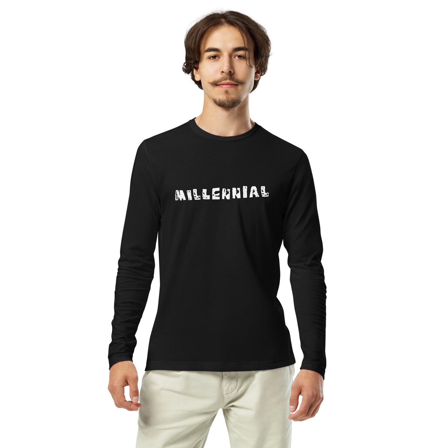 GEN Y 954 Siganture Long Sleeve Fitted Crew