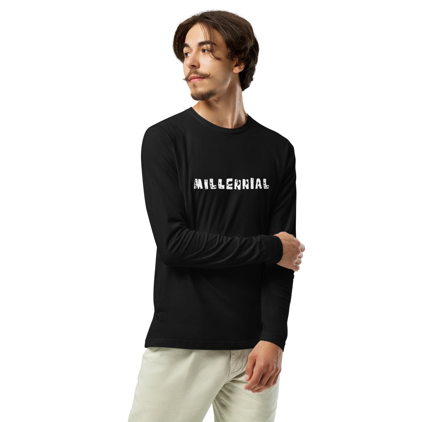 GEN Y 954 Siganture Long Sleeve Fitted Crew