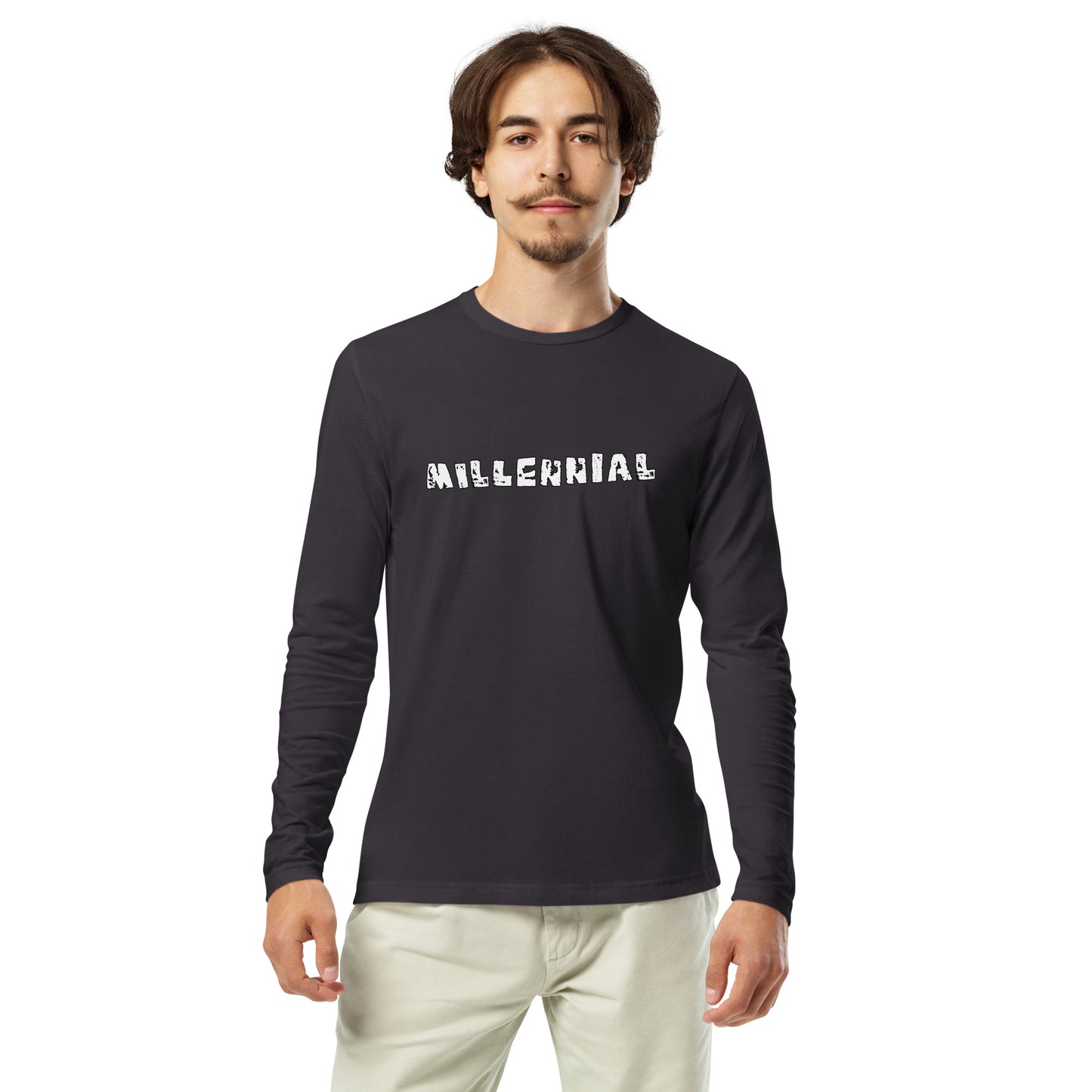 GEN Y 954 Siganture Long Sleeve Fitted Crew