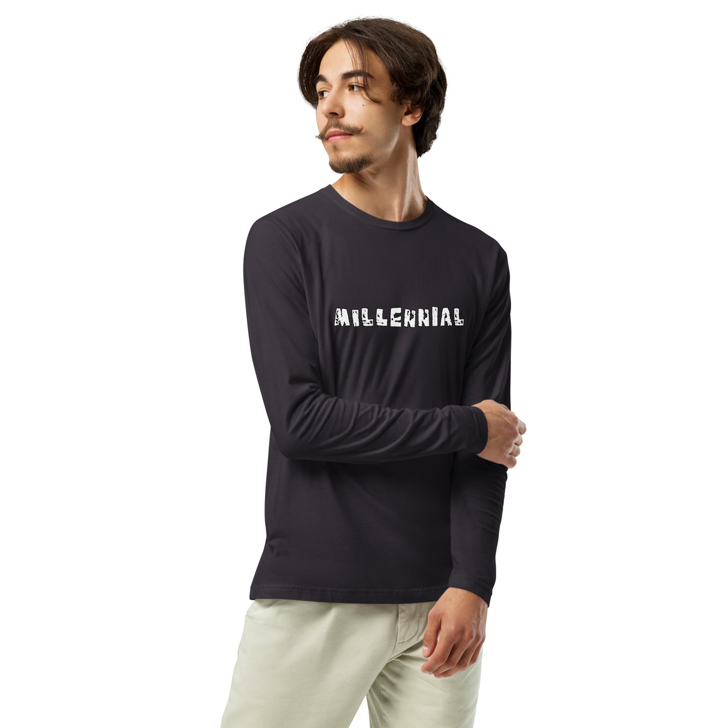 GEN Y 954 Siganture Long Sleeve Fitted Crew
