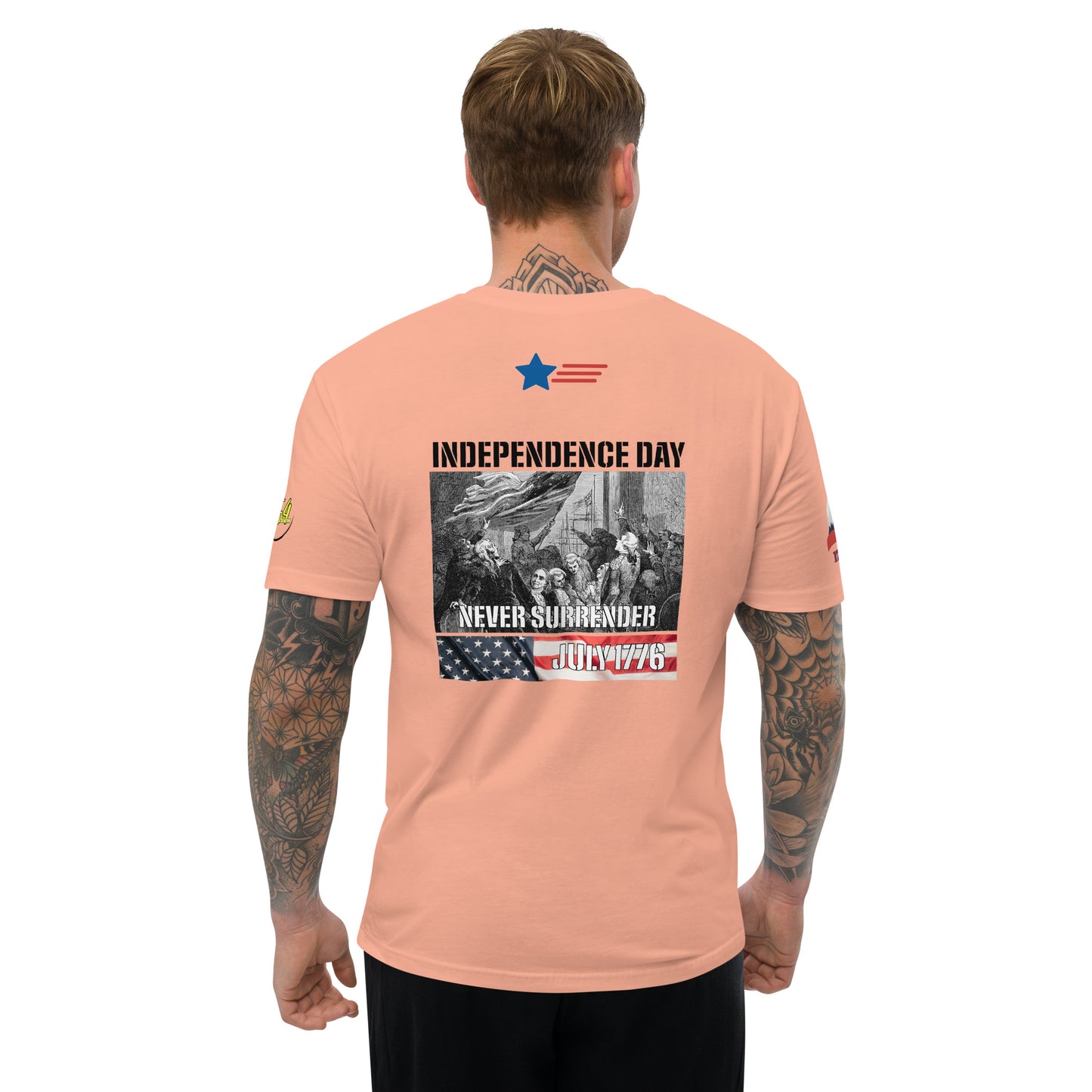 1776 #2 954 Siganture Short Sleeve T-shirt