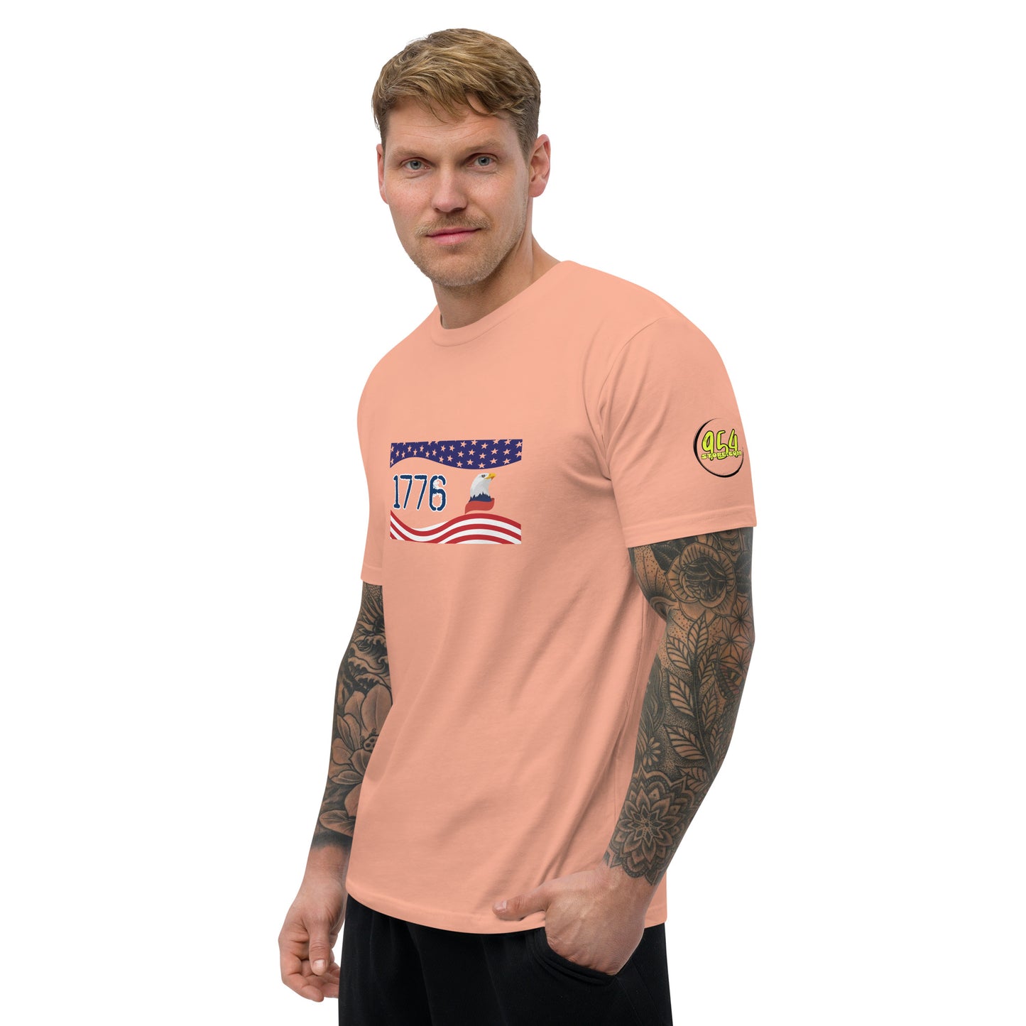 1776 #2 954 Siganture Short Sleeve T-shirt