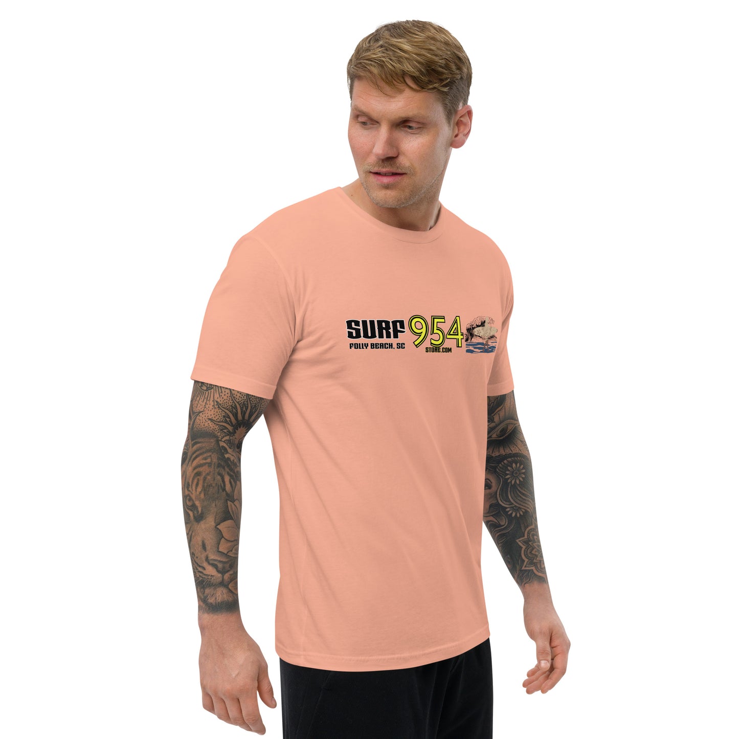 Surf Folly Beach 954 Signature Short Sleeve T-shirt