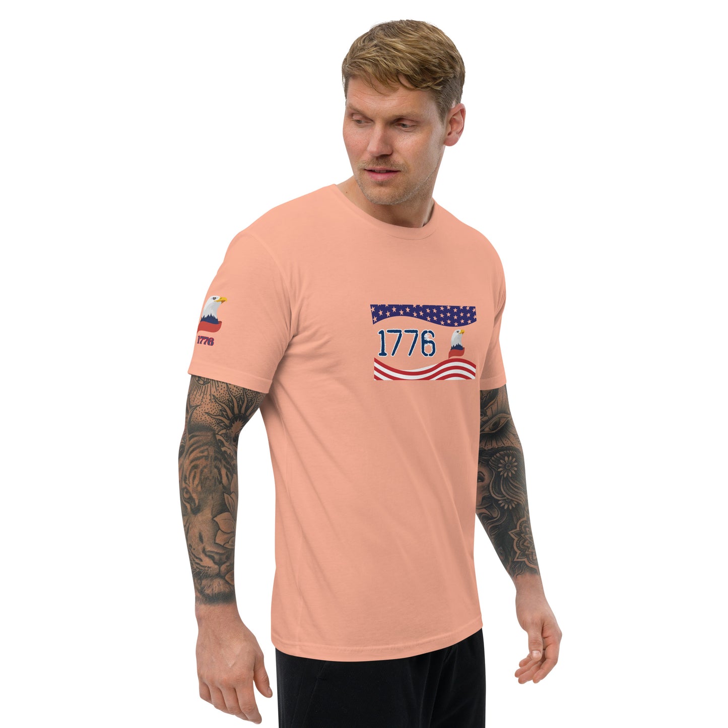 1776 #2 954 Siganture Short Sleeve T-shirt