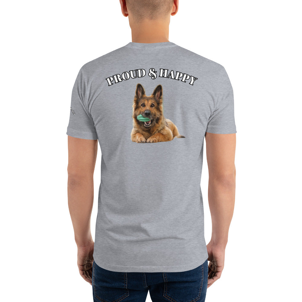 German Shepard II 954 Signature Short Sleeve T-shirt