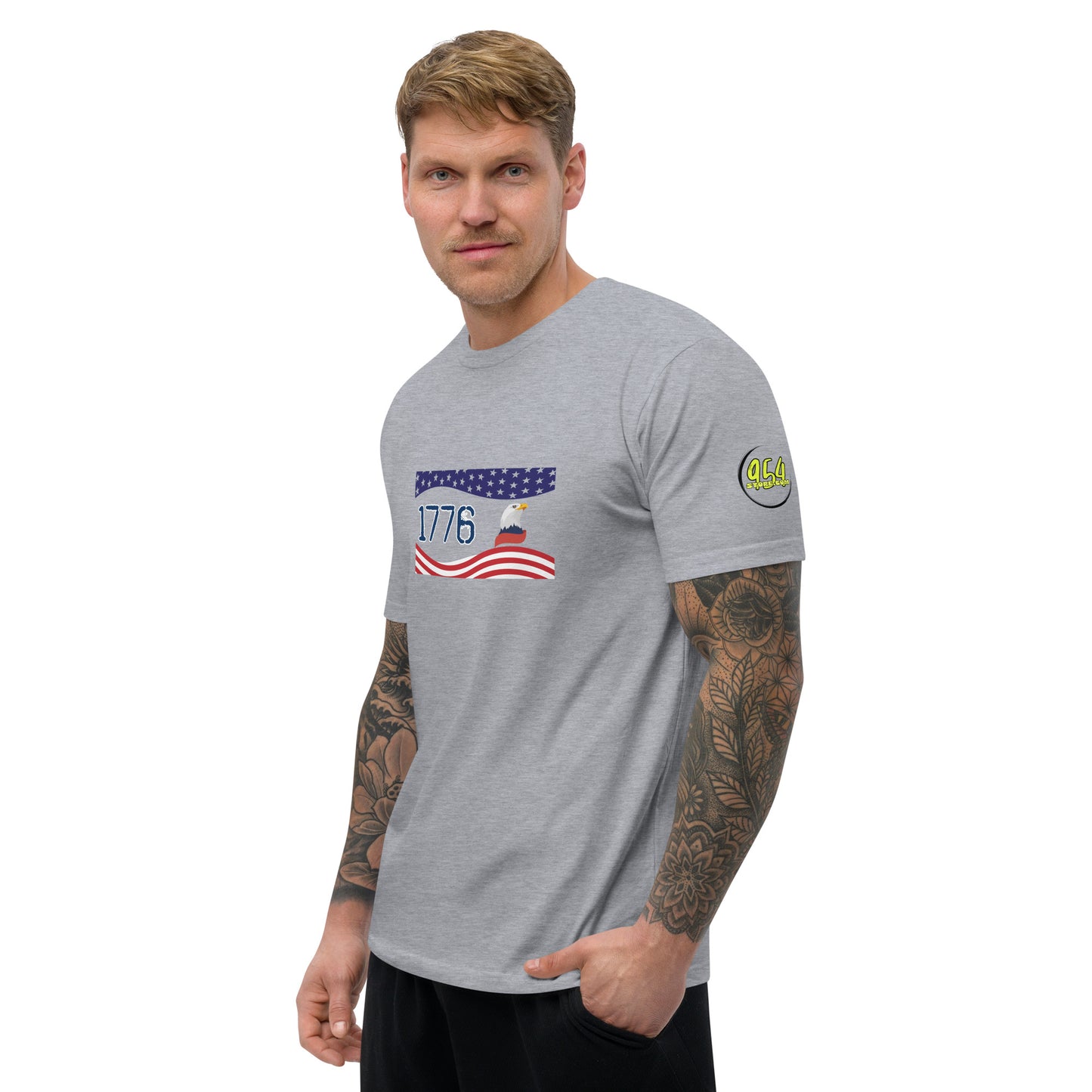 1776 #2 954 Siganture Short Sleeve T-shirt