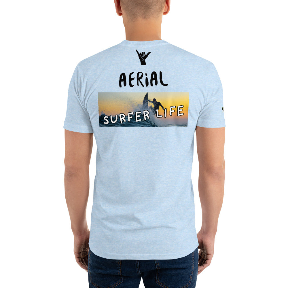 Sufer Life Aerial 954 Signature Short Sleeve T-shirt