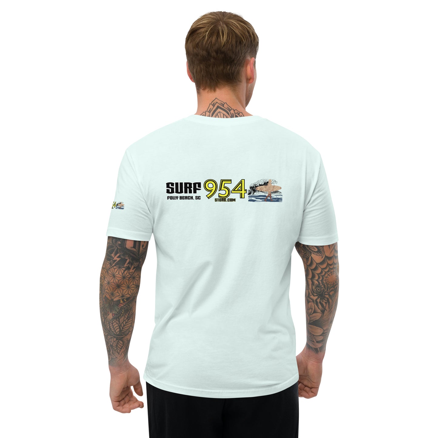 Surf Folly Beach 954 Signature Short Sleeve T-shirt