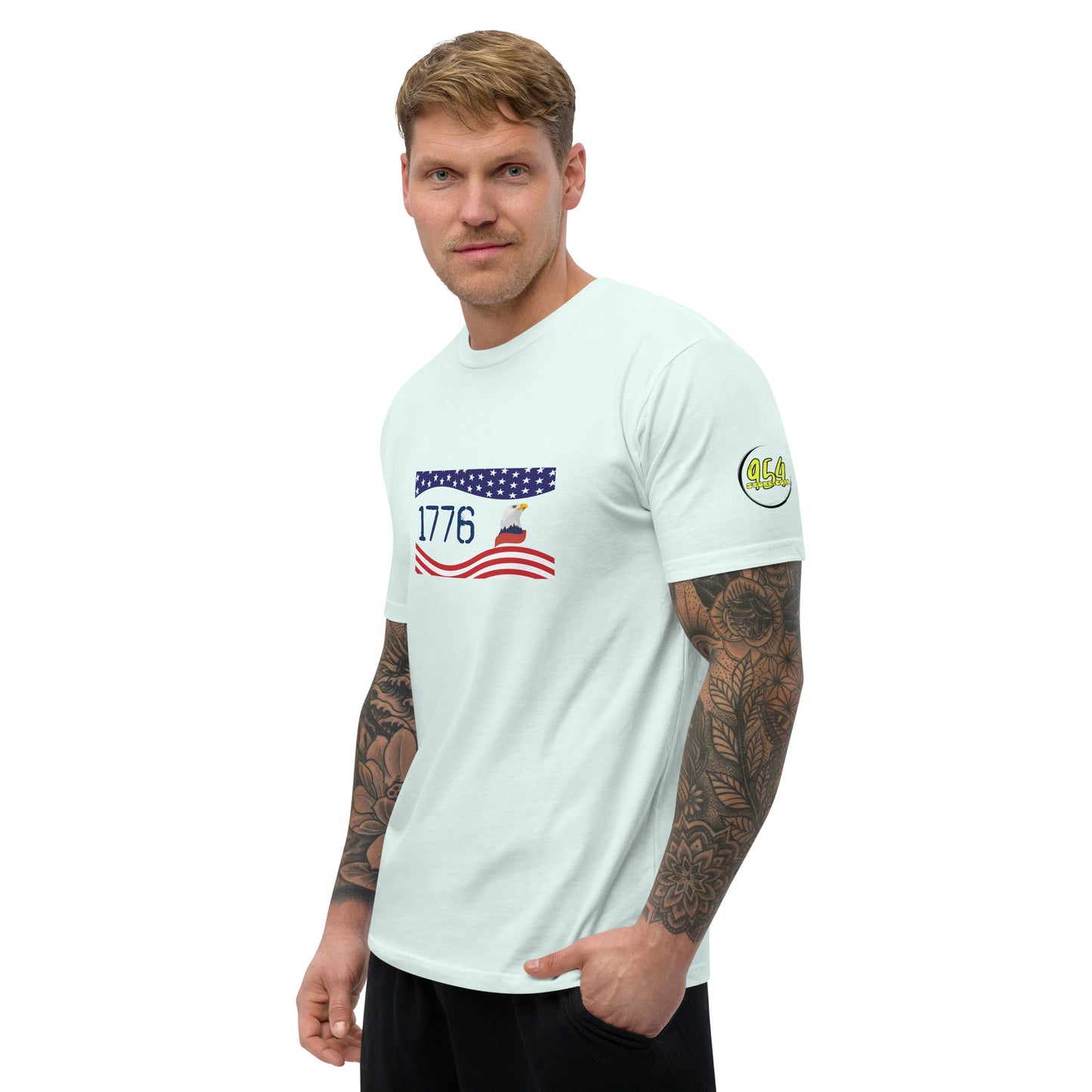 1776 #2 954 Siganture Short Sleeve T-shirt