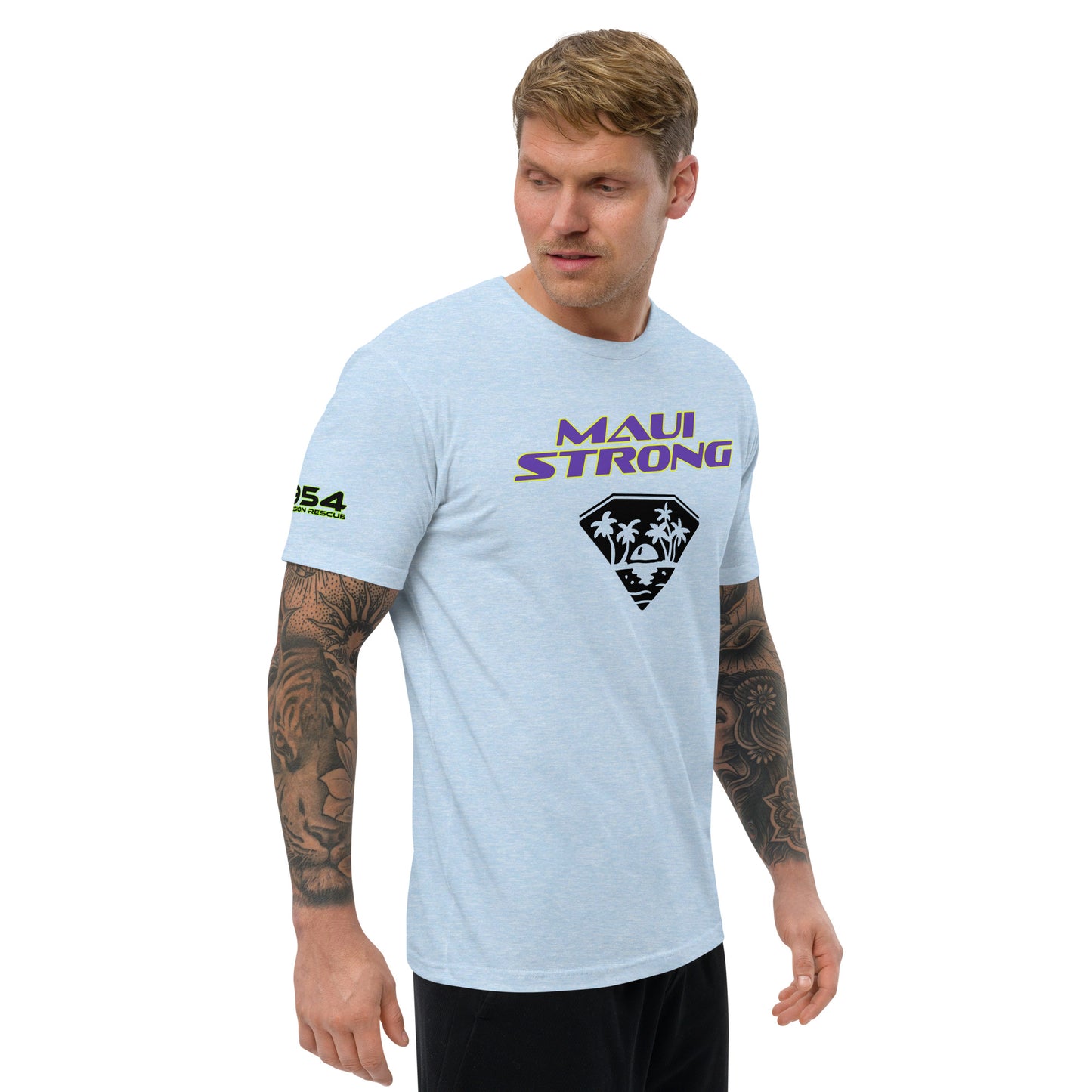 Maui Strong 954 Mission Rescue Short Sleeve T-shirt