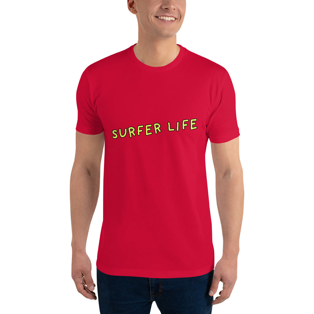 Sufer LIfe Aerial 954 Signature Short Sleeve T-shirt