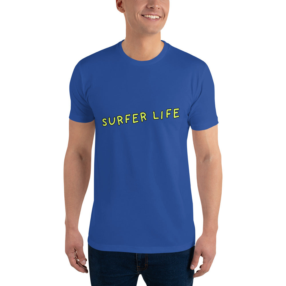 Sufer LIfe Aerial 954 Signature Short Sleeve T-shirt