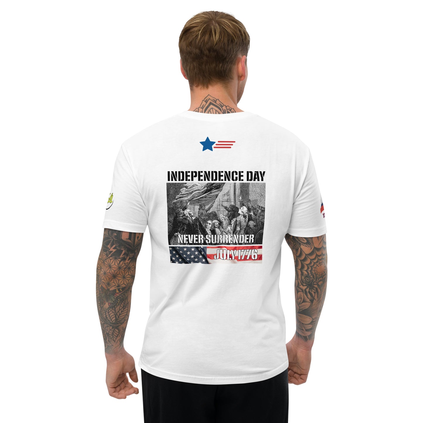 1776 #2 954 Siganture Short Sleeve T-shirt