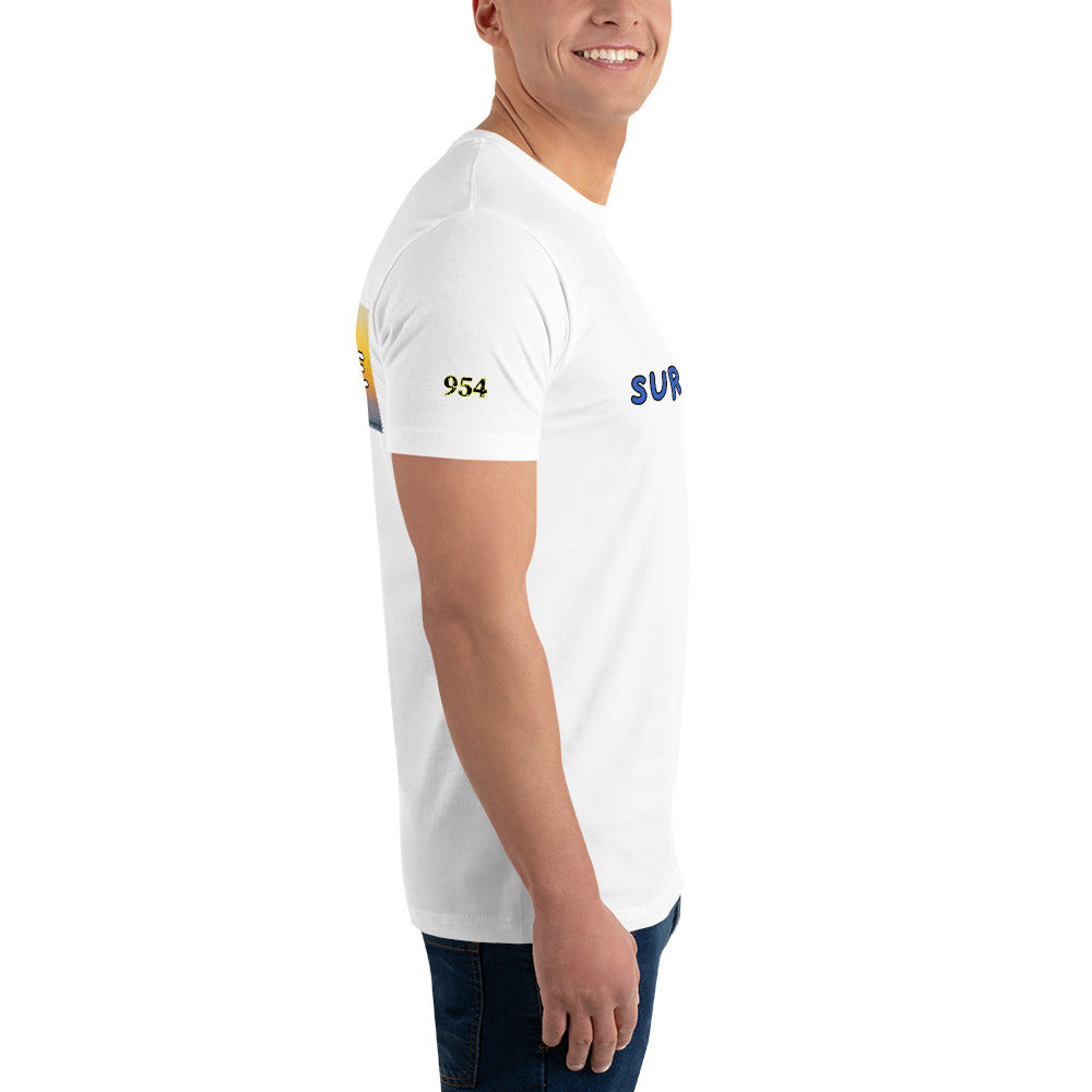 Sufer Life Aerial 954 Signature Short Sleeve T-shirt