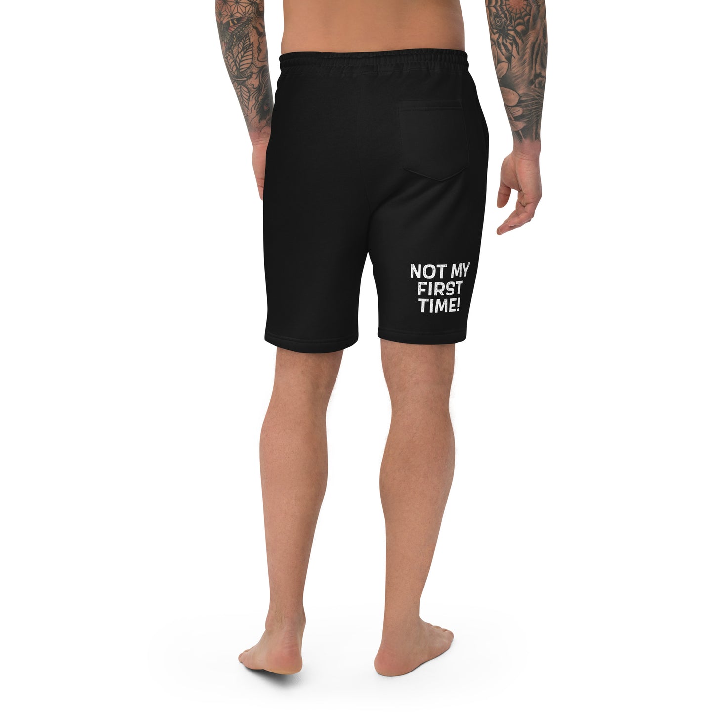 Not my first time 954 Signature Men's fleece shorts