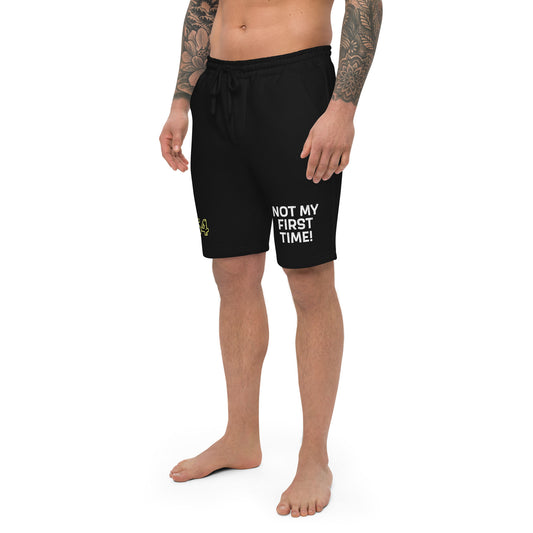 Not my first time 954 Signature Men's fleece shorts
