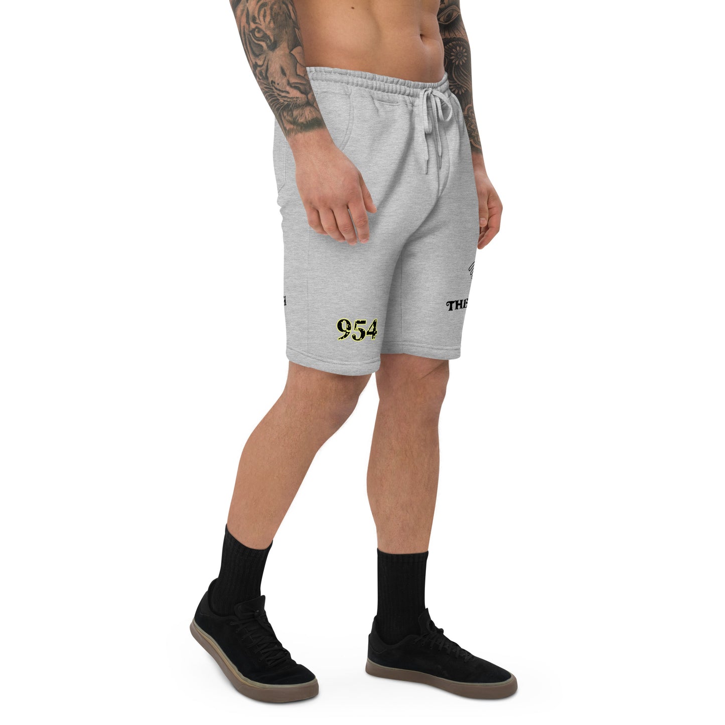 The Tech 954 Signature Men's fleece shorts