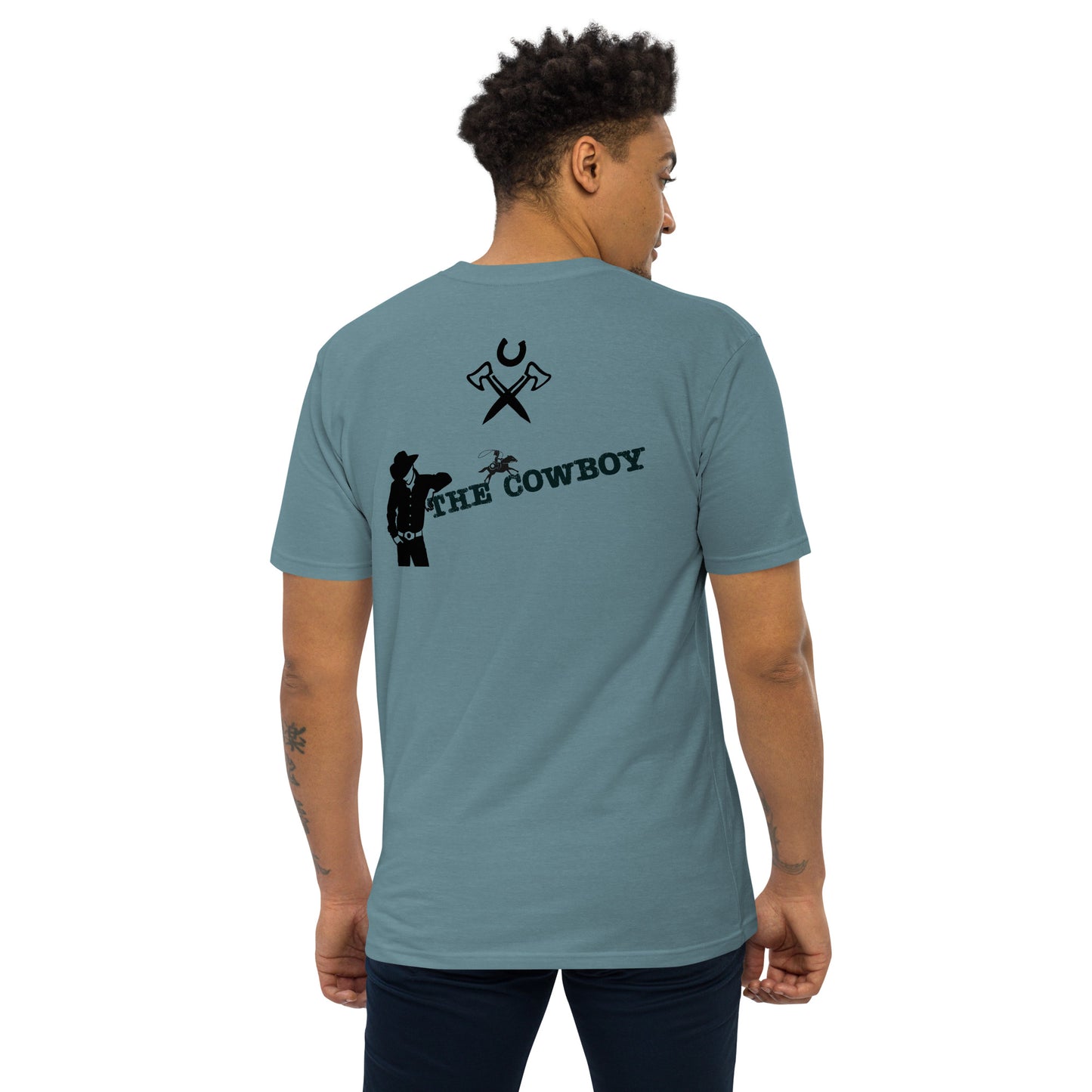 The Cowboy 954 Signature Men’s premium heavyweight tee