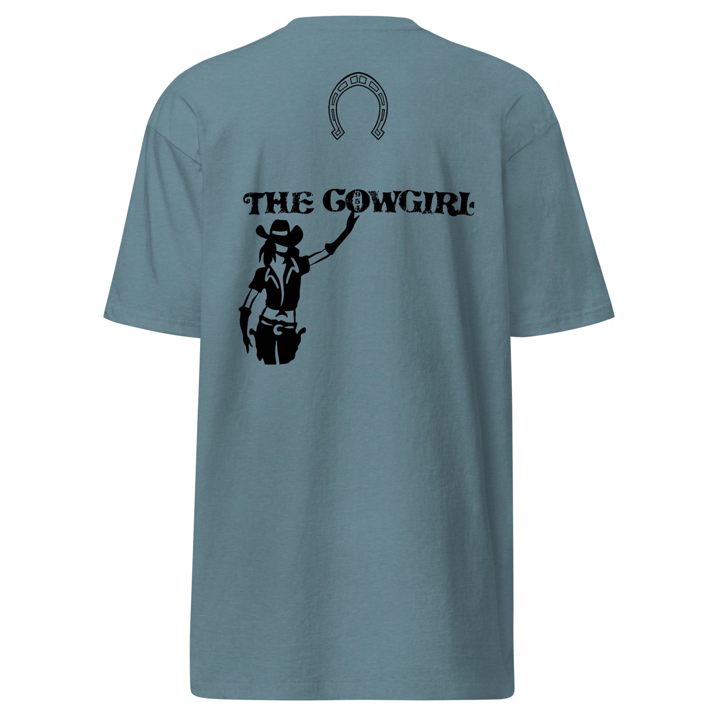 The Cowgirl 954 Signature Men’s premium heavyweight tee