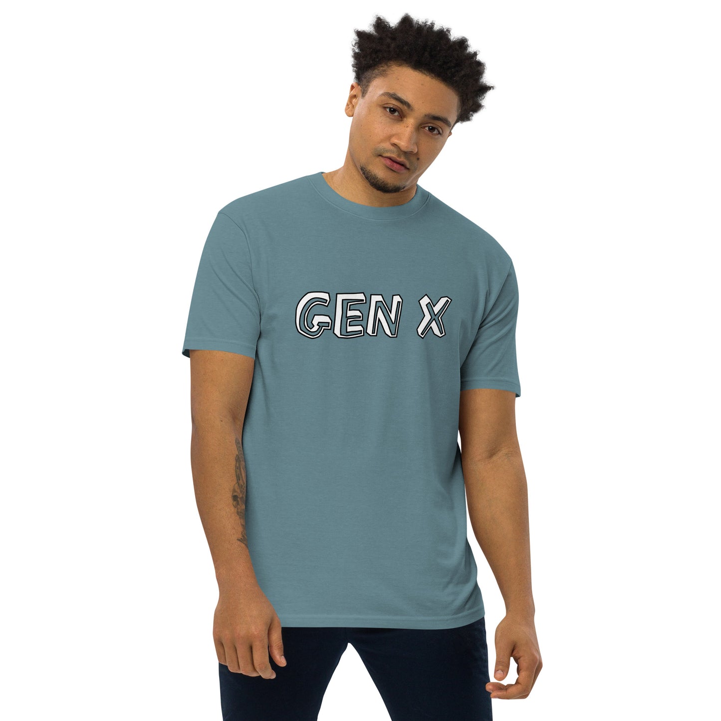 GENX 954 Signature Men’s premium heavyweight tee