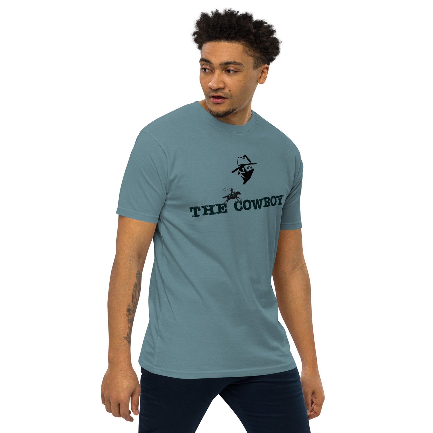 The Cowboy 954 Signature Men’s premium heavyweight tee