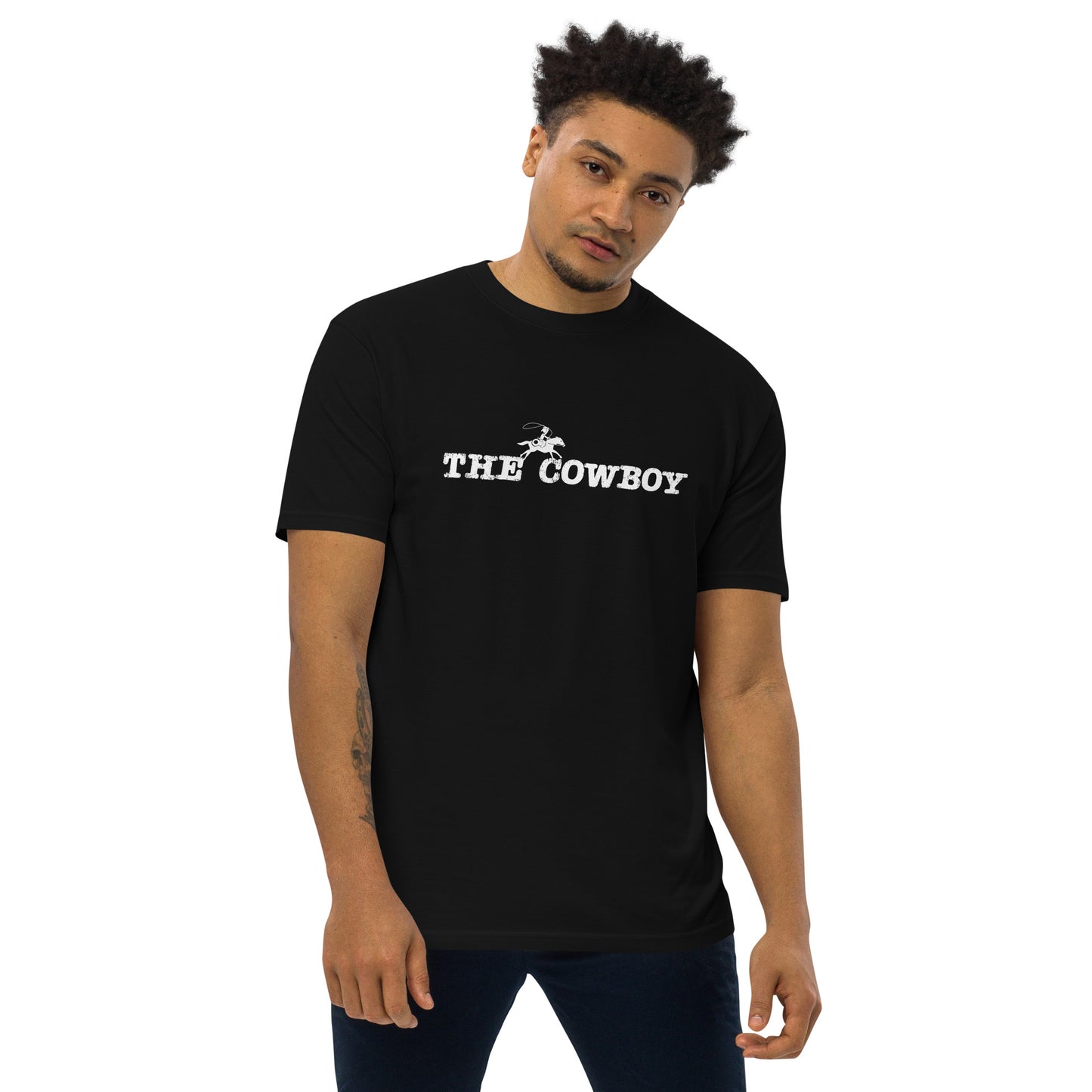 The Cowboy 954 Signature Men’s premium heavyweight tee