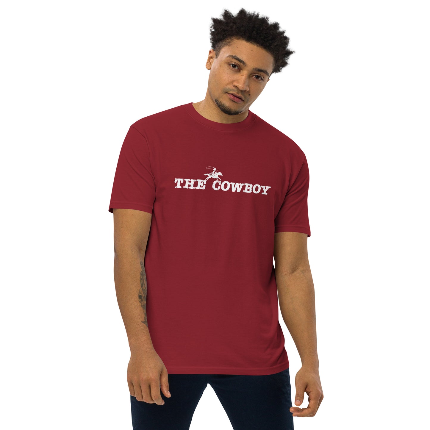 The Cowboy 954 Signature Men’s premium heavyweight tee